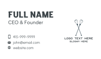 Sports Gear Business Card example 2
