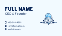 Window Pressure Washing Business Card Design