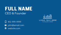 Cargo Ship Tanker Business Card