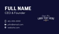 Nautical Marine Helm Business Card