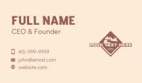 Brown Forest Adventure Business Card