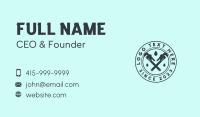 Wrench Plumbing Repair Business Card