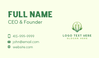 Grass Yard Landscaper Business Card