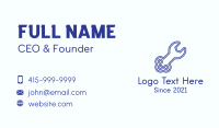 Locksmith Business Card example 4