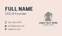Electric Appliance Business Card example 2