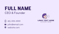 Coughing Person Business Card