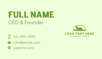 Garden Lawn Mower Business Card