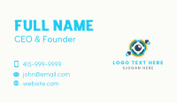 Pixels Business Card example 3