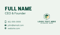 Hexagonal Box House Business Card