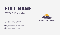 Peak Mountain Adventure Business Card