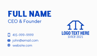 Blue Home Piping Business Card