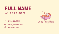 Baby Nursery Cradle  Business Card