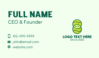 Tennis Tournament Business Card example 3