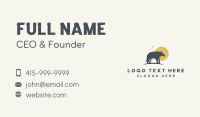 Tapir Wild Safari Business Card