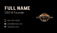 Hammer Renovation Contractor Business Card