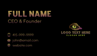 Wild Eye Reptile Business Card Design