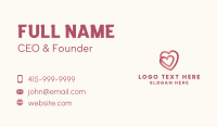Donation Business Card example 1