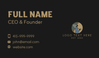Raincoat Business Card example 2