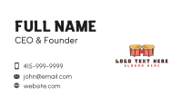 Bongo Instrumental Drum Business Card