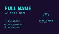 Sick Patient Recovery Business Card Image Preview