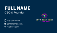 Eye Tribal Vision Business Card Design