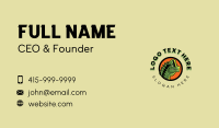 Tall Brachiosaurus Dinosaur Business Card