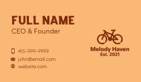 Bike Tour Business Card example 2