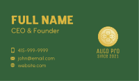 Clover Leaf Coin  Business Card