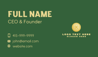 Clover Leaf Coin  Business Card