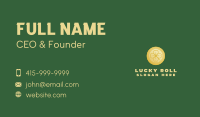 Clover Leaf Coin  Business Card Image Preview