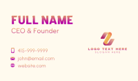 Creative Professional Letter Z Business Card Design