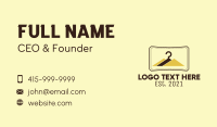 Hanger Mountain Retail Business Card