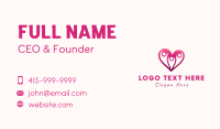 Family Group Support Business Card Design