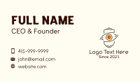 Visual Clinic Business Card example 1