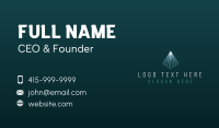 Pyramid Marketing Agency Business Card