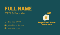 Breakfast Business Card example 2