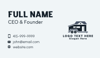 Miniature Trailer House Business Card