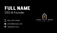 Hammer Construction Tools Business Card