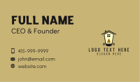  House Candle Lamp  Business Card
