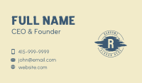 Generic Blue Paint Business Card