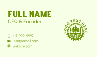 Stump Business Card example 2