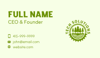 Lumber Business Card example 1