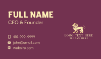 Regal Lion Financing Business Card