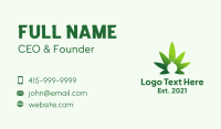 Cannabis Marijuana Bomb  Business Card Design