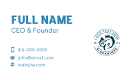 Ocean Sword Fish Business Card Design
