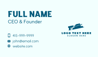 Pressure Washer Cloud Business Card Design