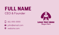 Dog Cat Veterinarian  Business Card