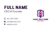 Photographer Business Card example 2