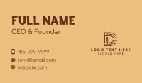 Line Planning Architecture Business Card
