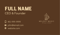 Press Business Card example 1